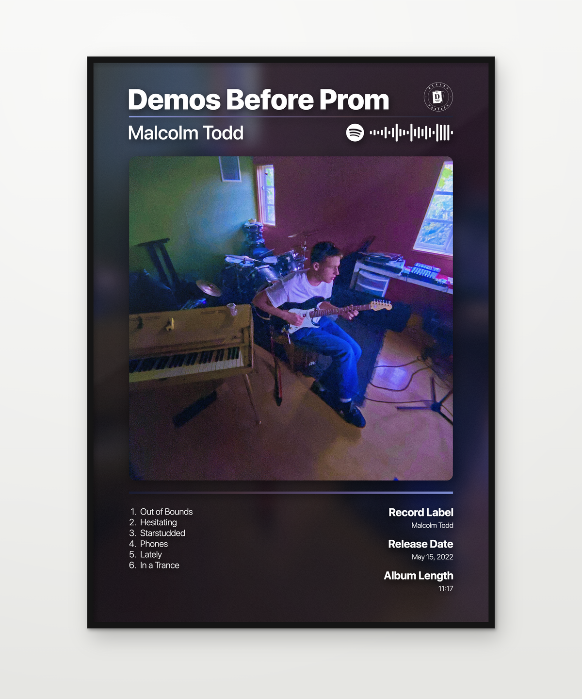 Malcolm Todd Demos Before Prom