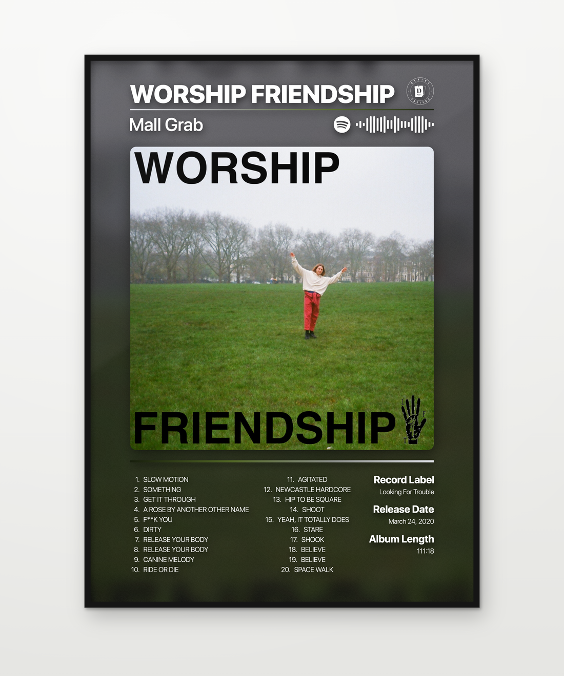 Mall Grab WORSHIP FRIENDSHIP