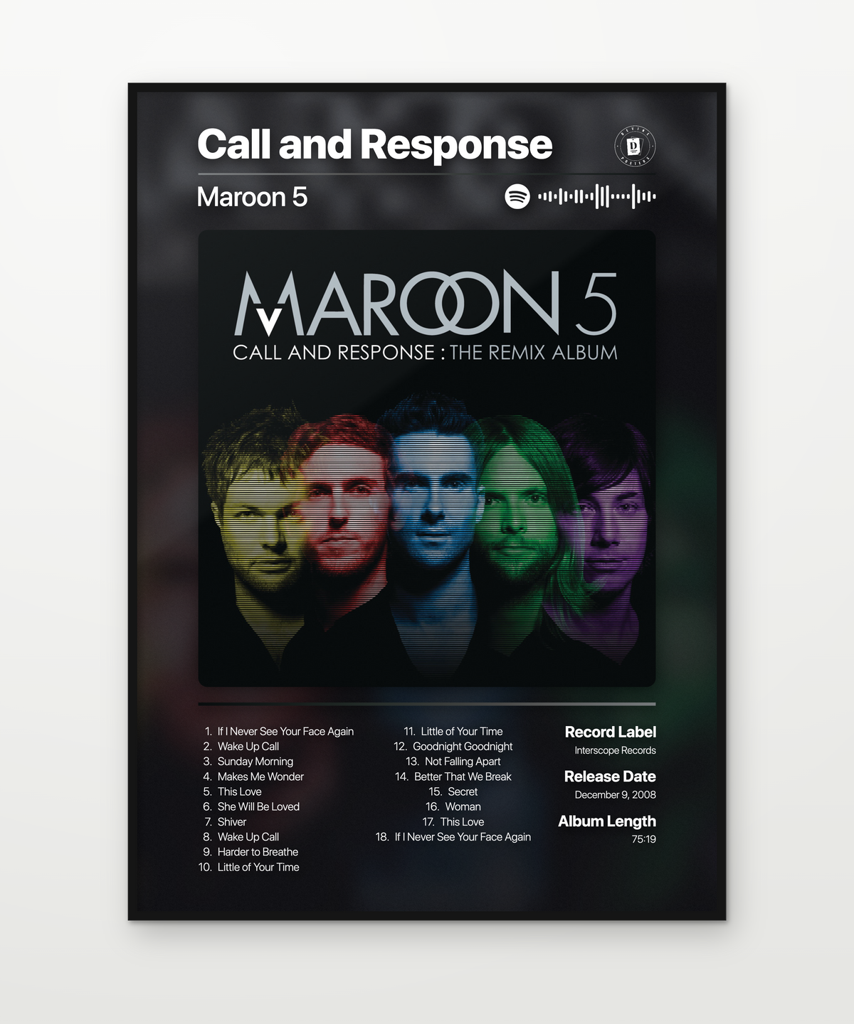 Maroon 5 Posters