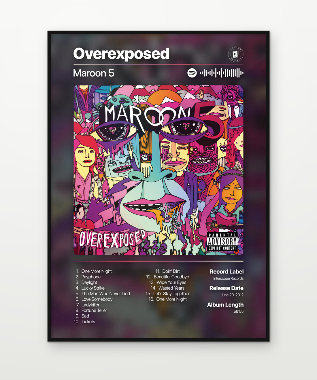 Maroon 5 Posters