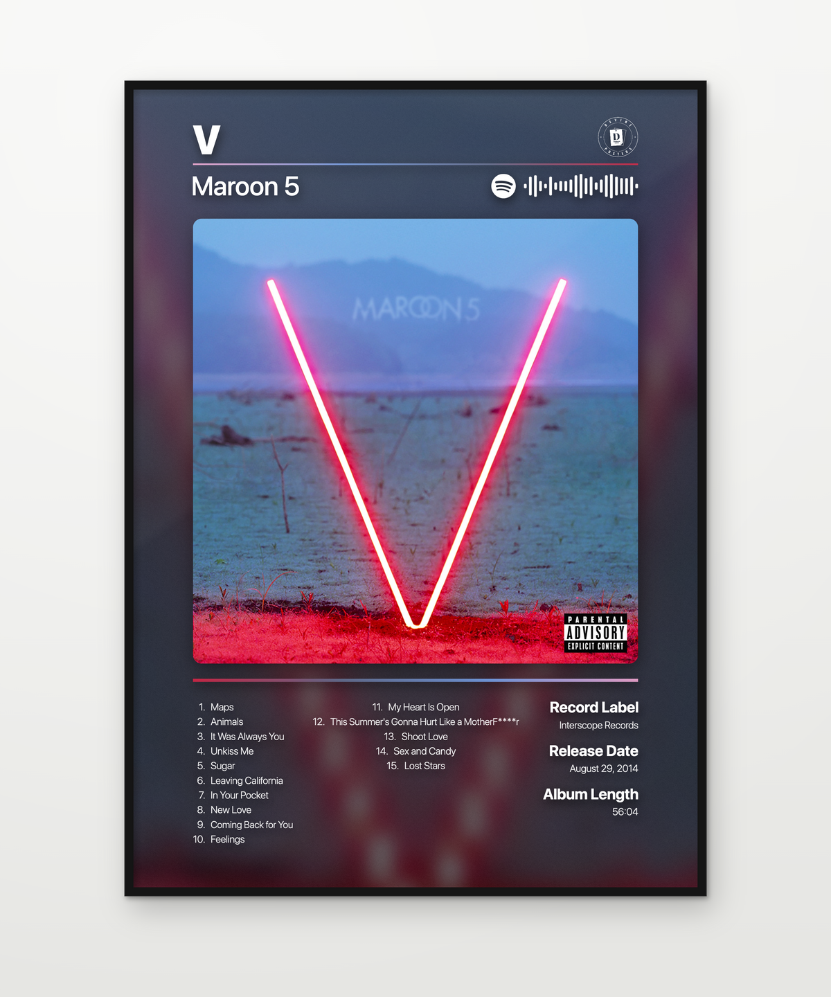 Maroon 5 Posters