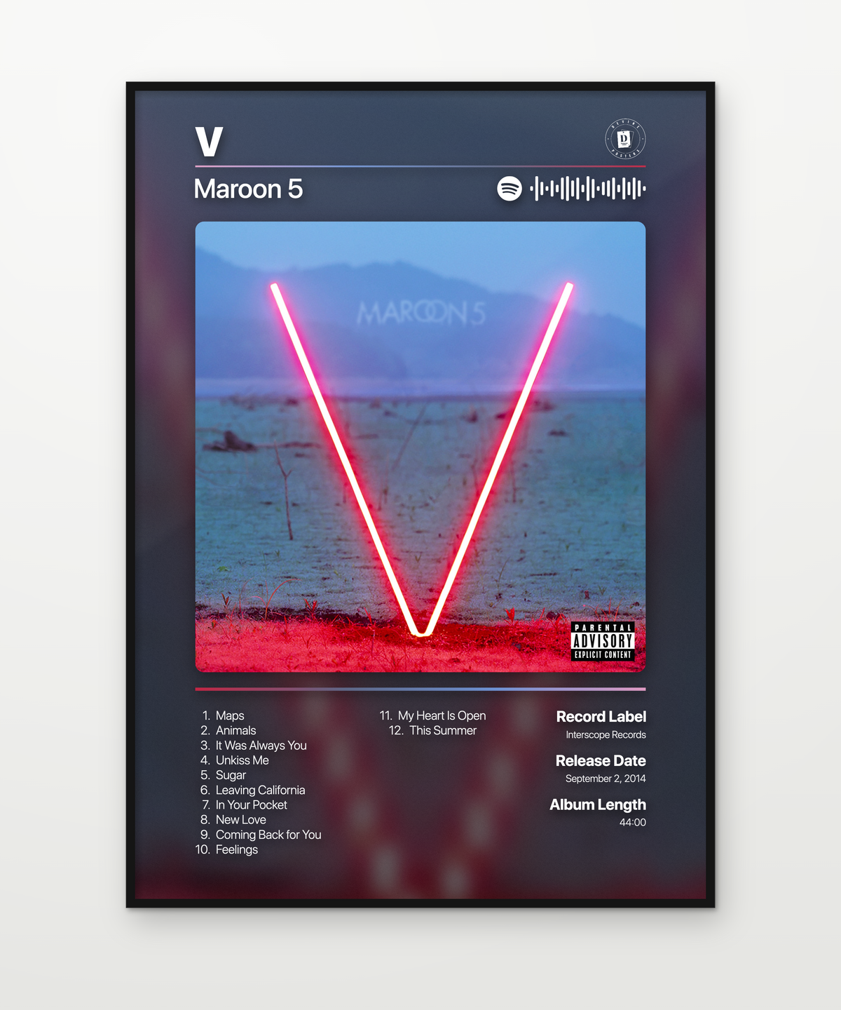 Maroon 5 Posters