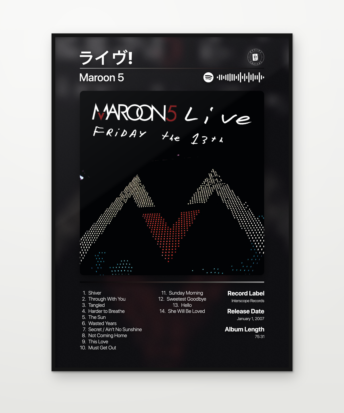Maroon 5 Posters