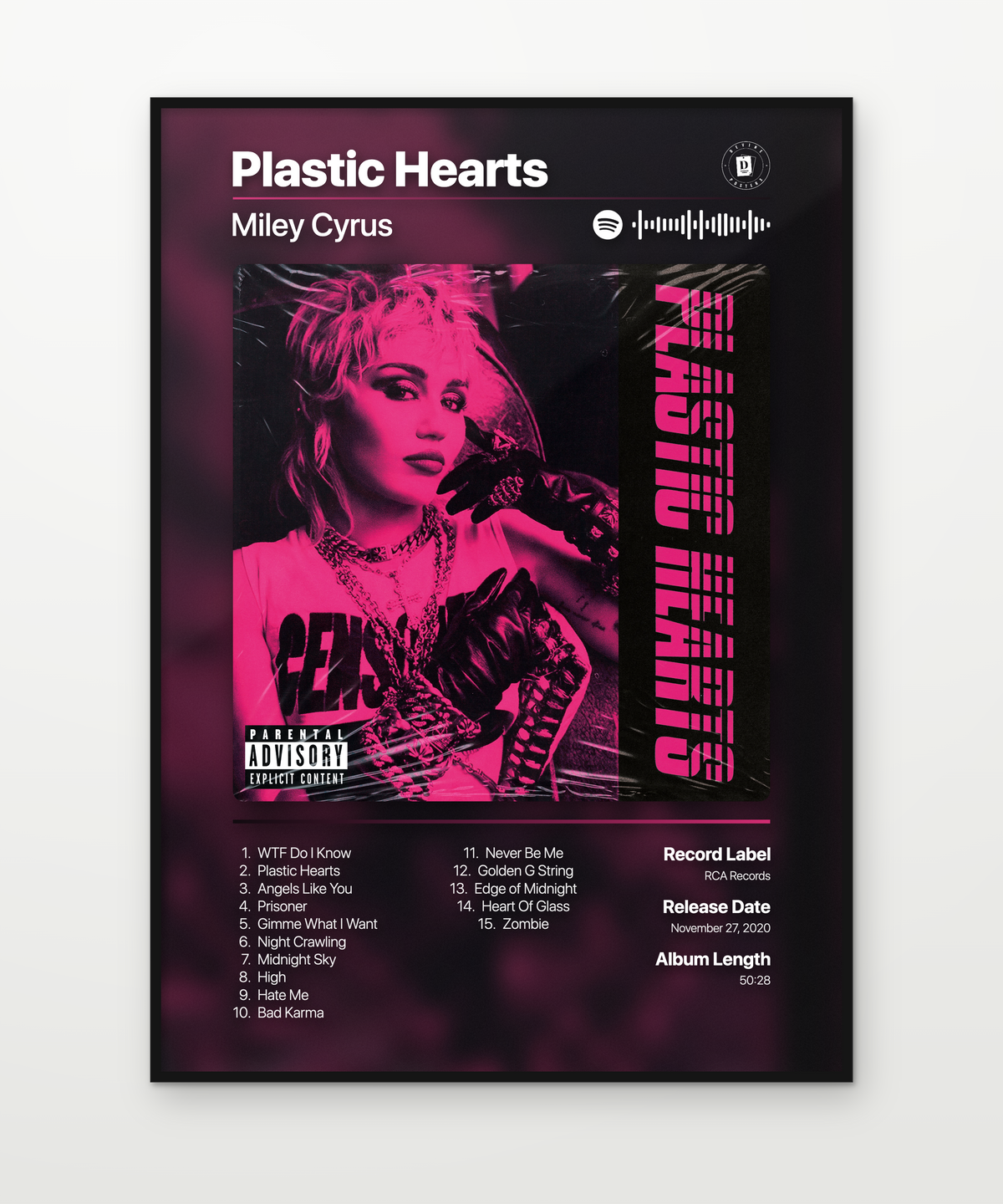 Miley Cyrus Plastic Hearts