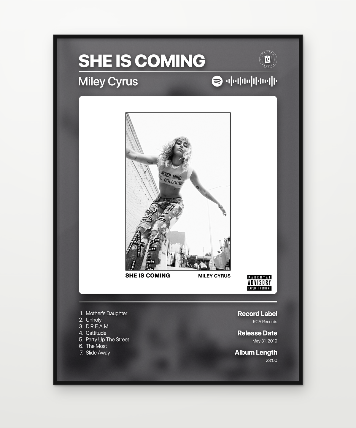 Miley Cyrus SHE IS COMING