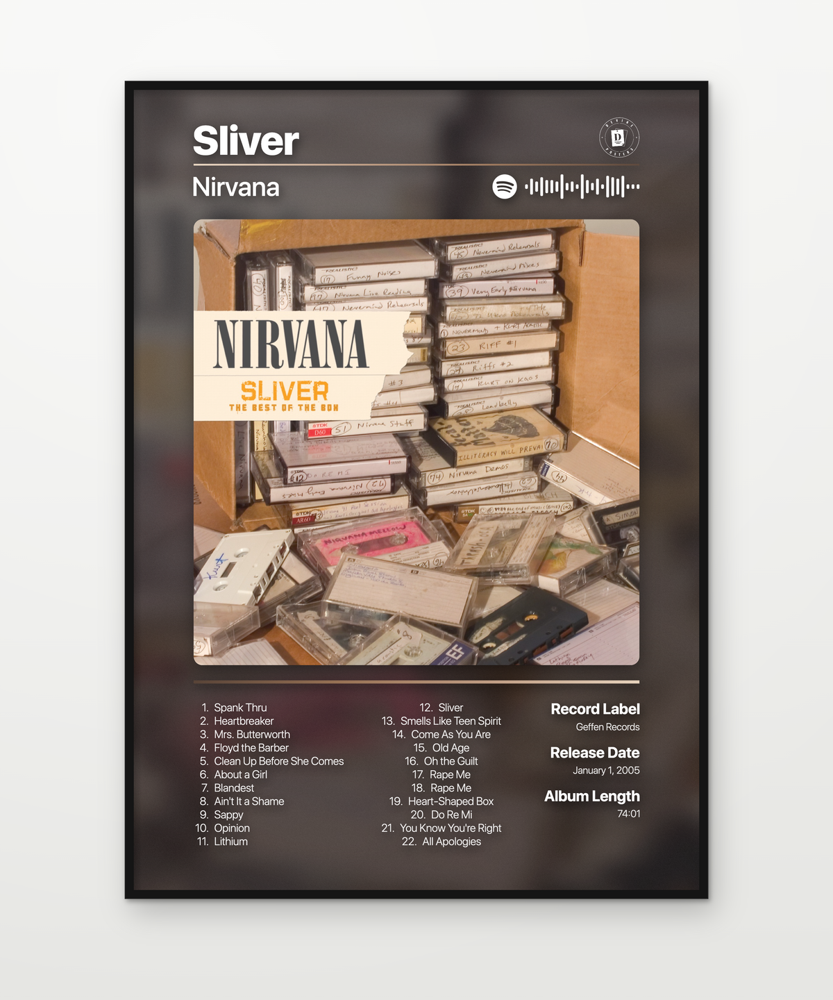 Nirvana Sliver The Best of the Box