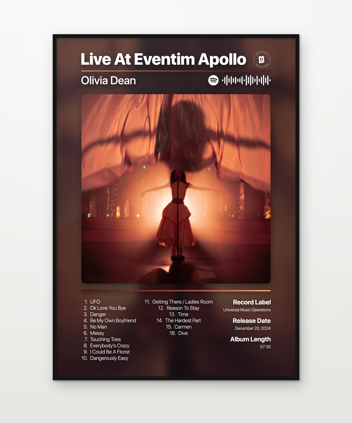 Olivia Dean Live At Eventim Apollo