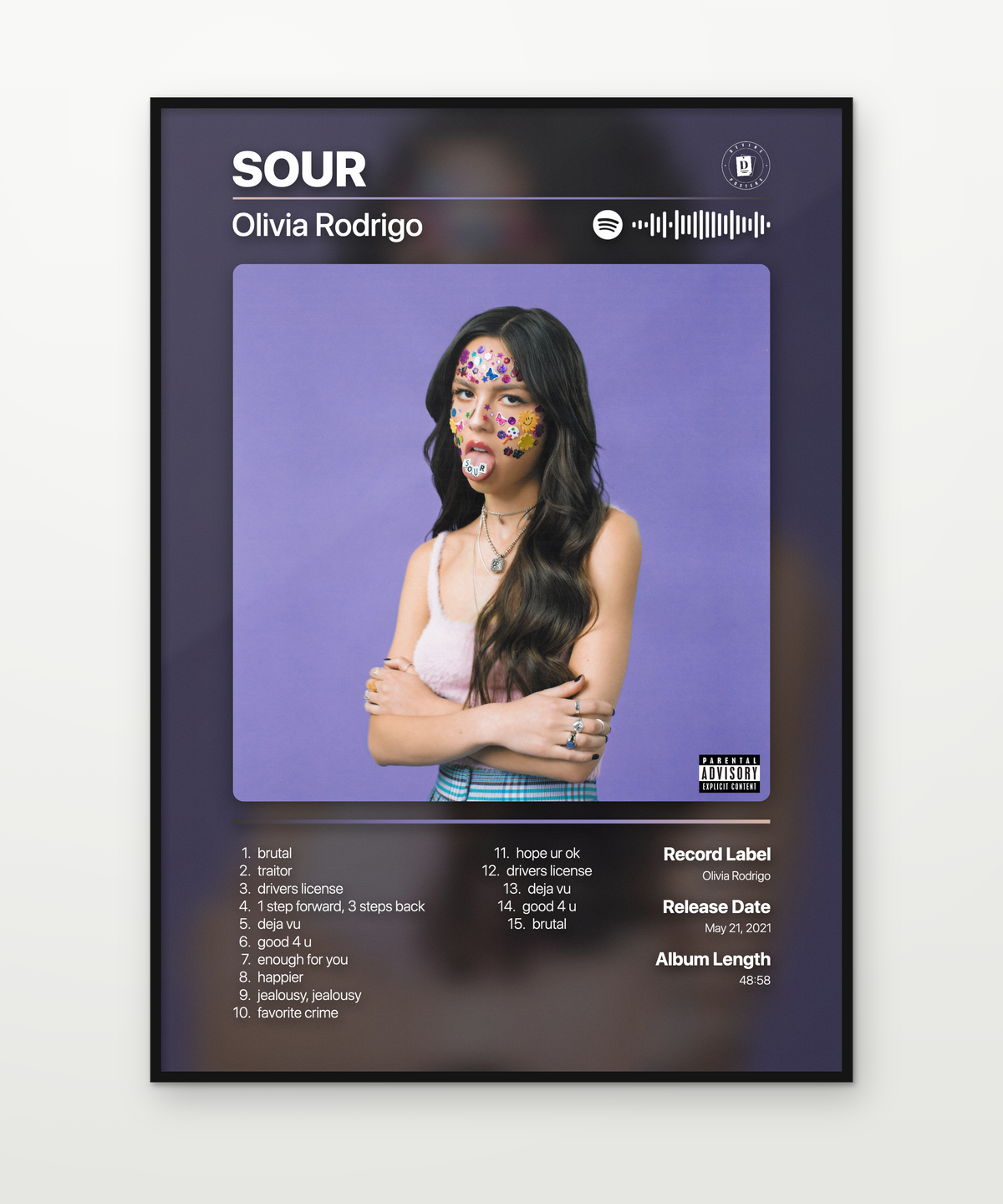 Olivia Rodrigo SOUR 2021