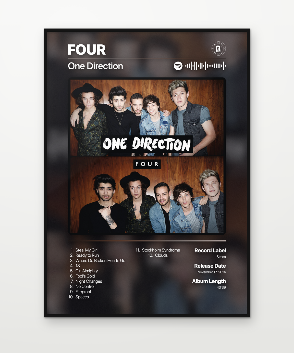 One Direction FOUR 2014