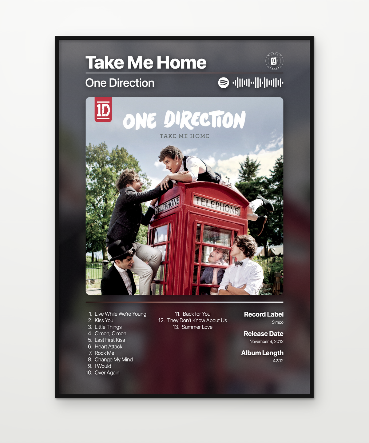 One Direction Take Me Home 2012 2