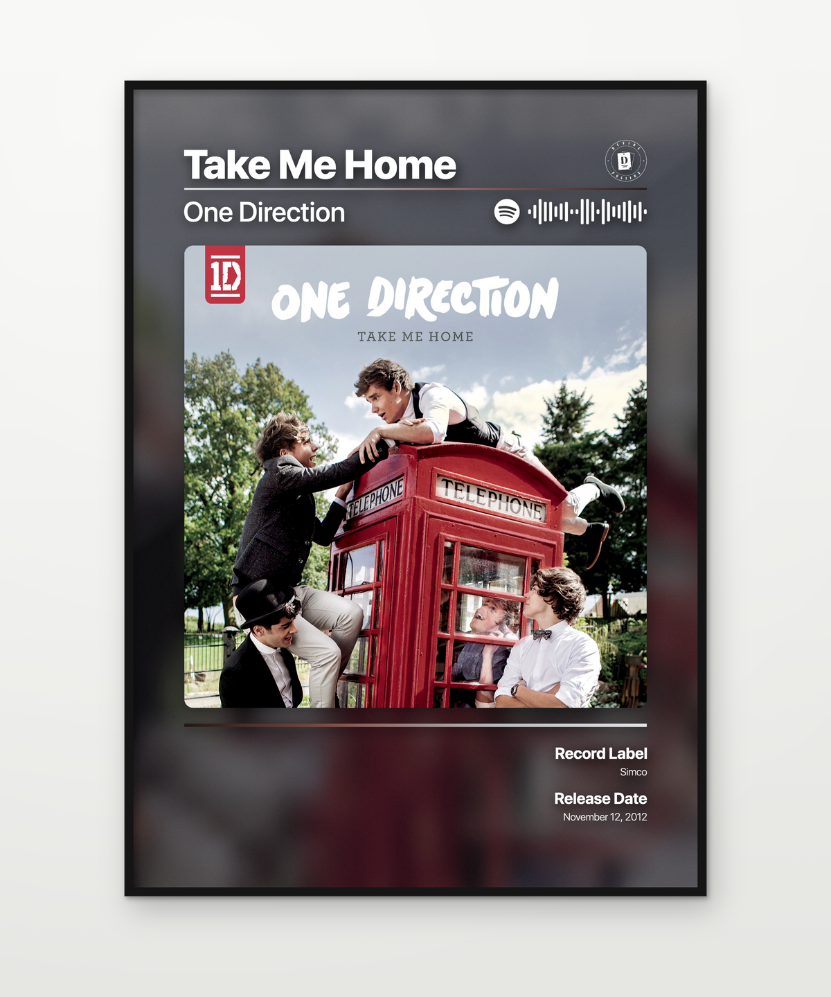 One Direction Take Me Home