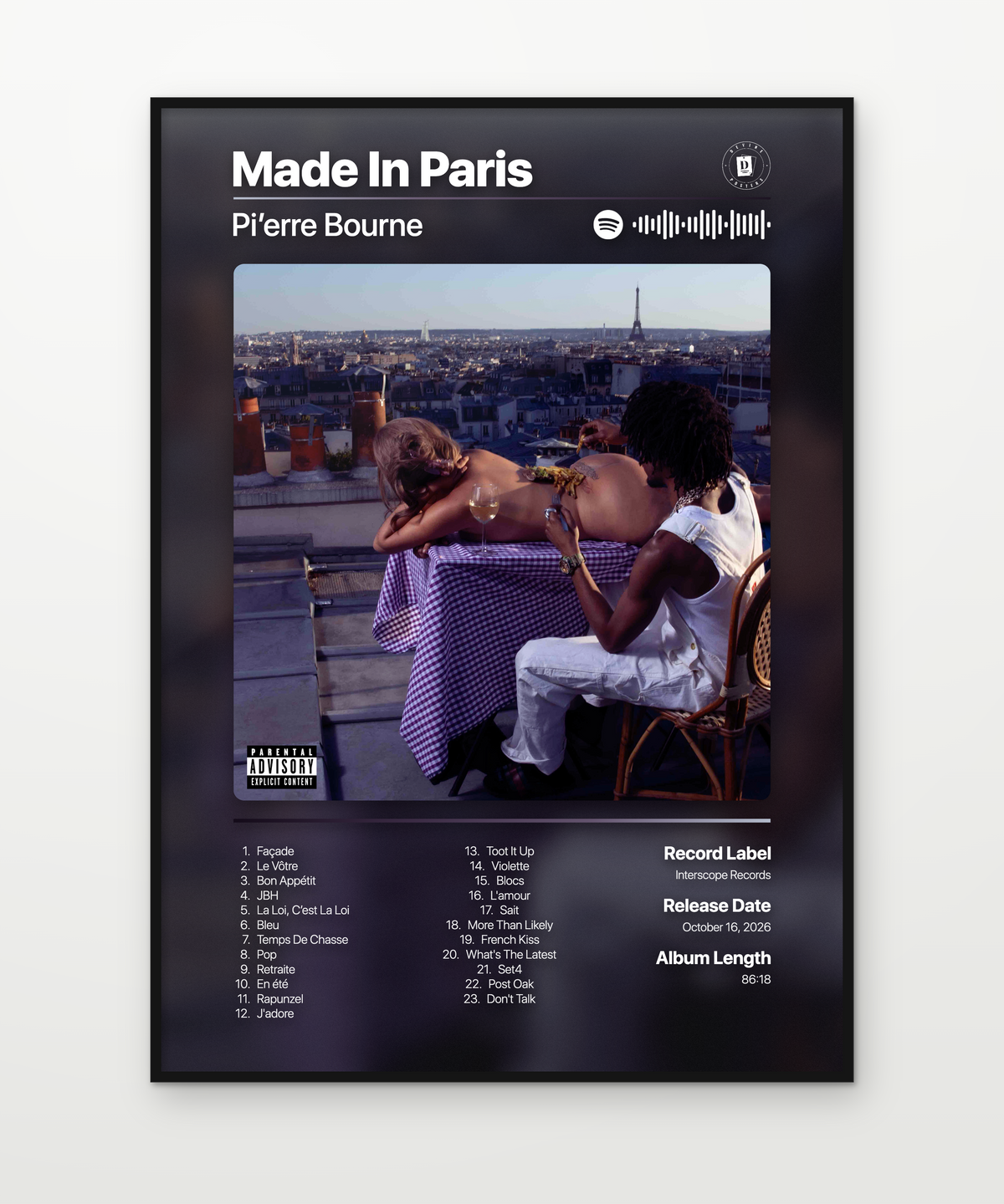 Pierre Bourne Made In Paris