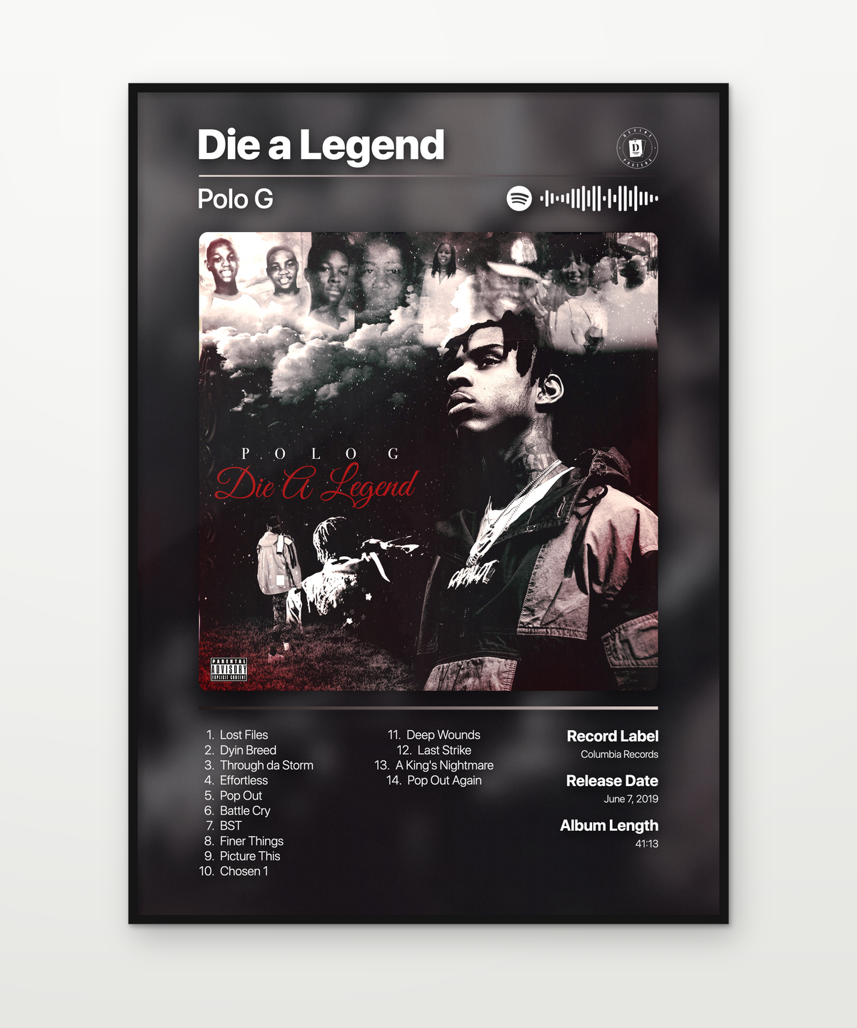Polo G Die a Legend