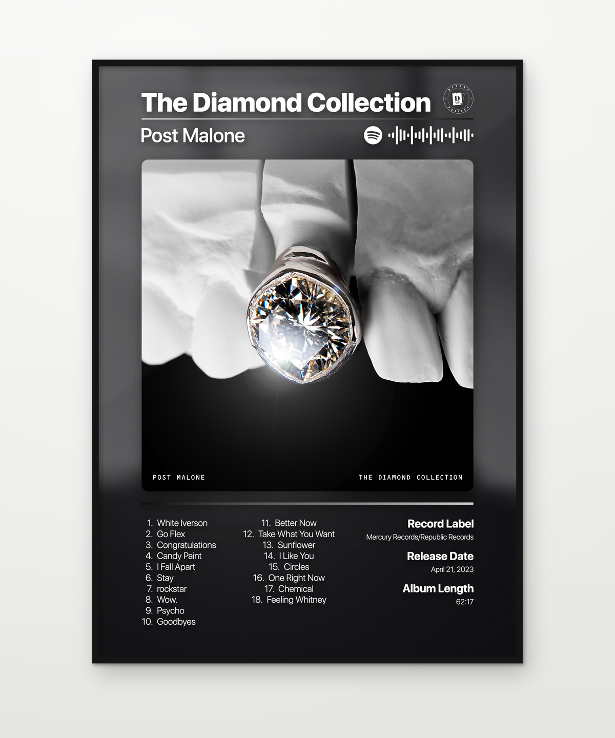 Post Malone The Diamond Collection