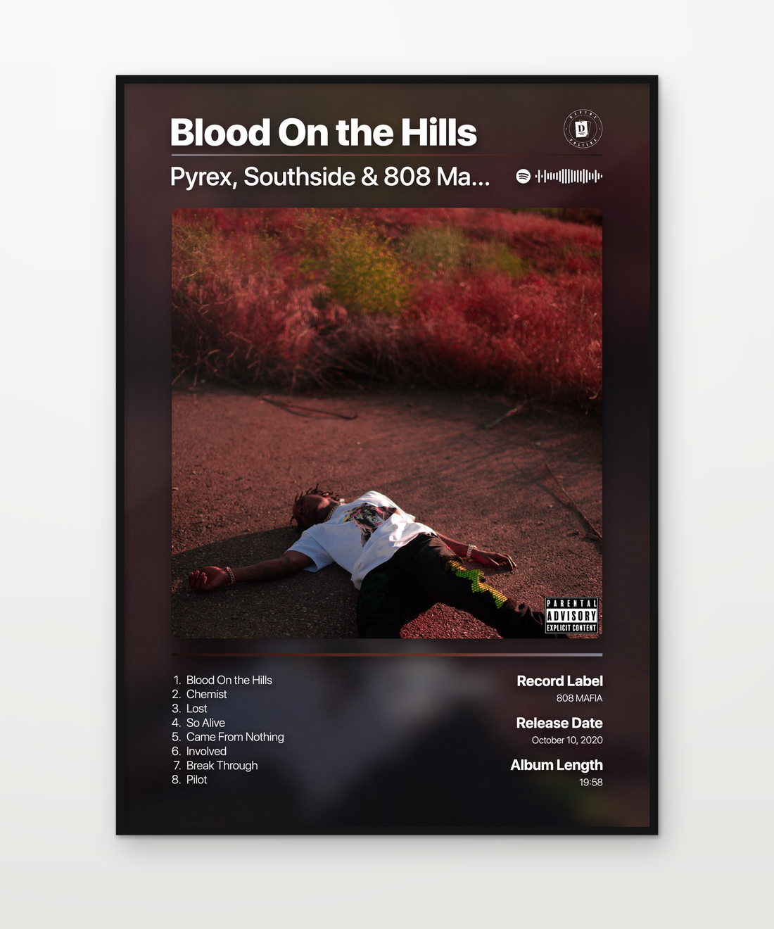 Pyrex Southside 808 Mafia Blood On the Hills