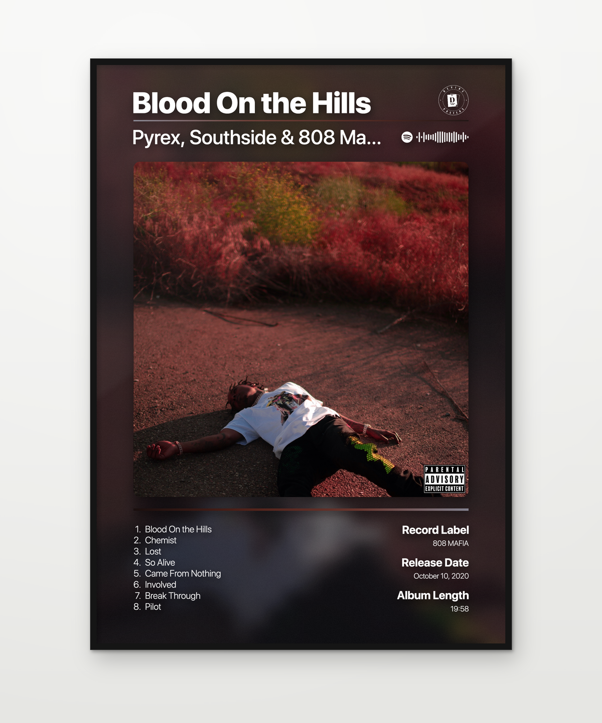 Pyrex Southside 808 Mafia Blood On the Hills