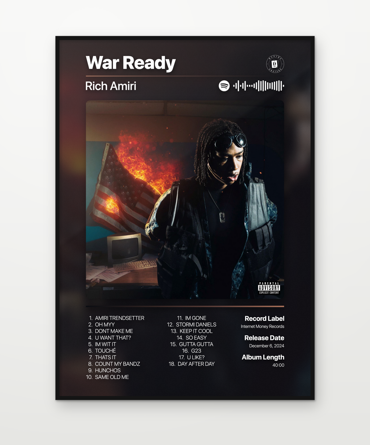 Rich Amiri War Ready