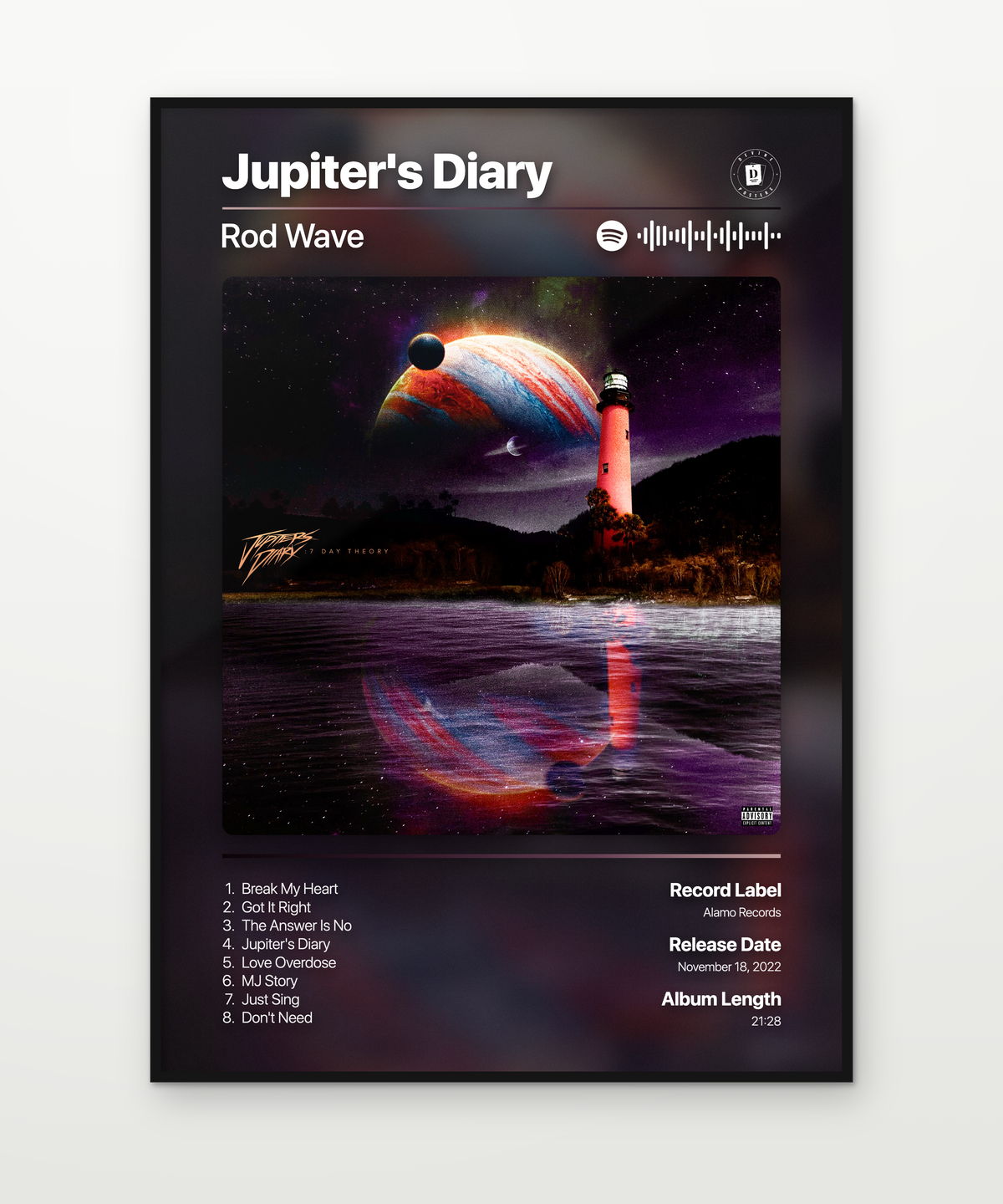 Rod Wave Jupiters Diary