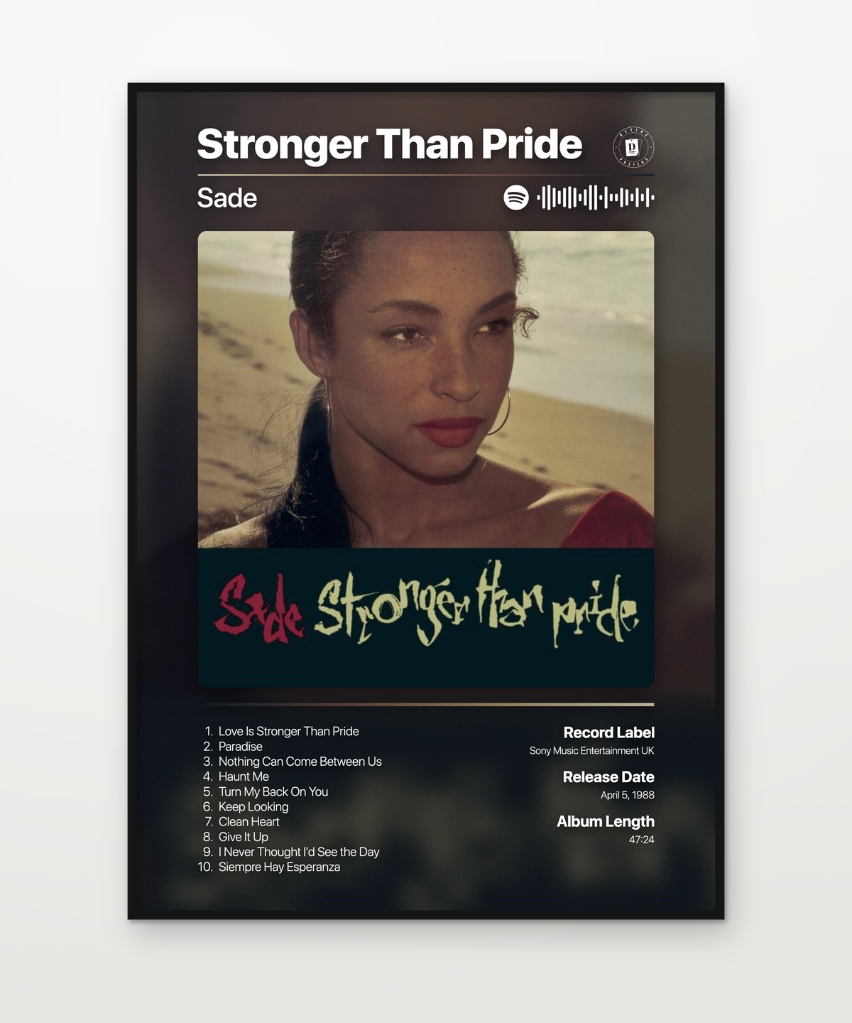 Sade Stronger Than Pride
