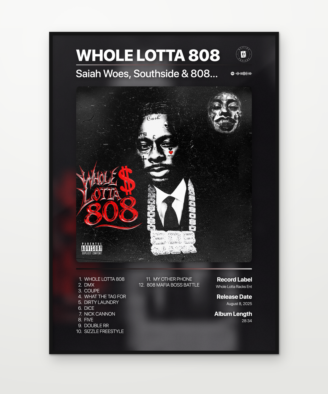 Saiah Woes Southside 808 Mafia WHOLE LOTTA 808