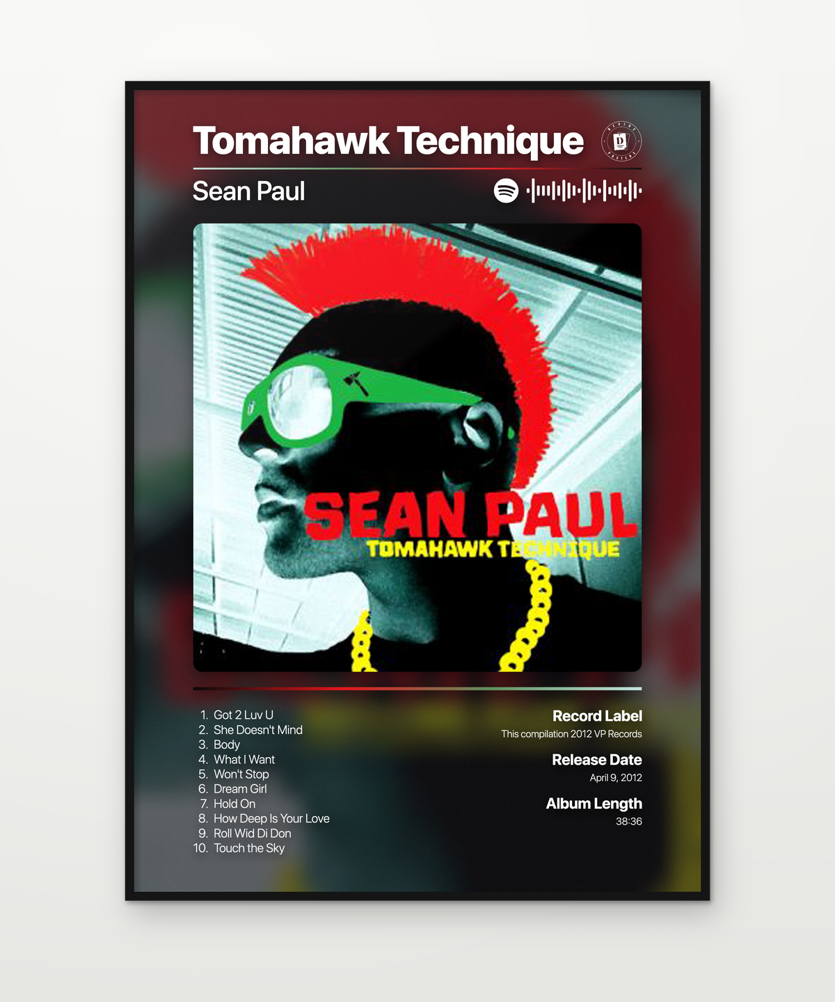 Sean Paul Tomahawk Technique