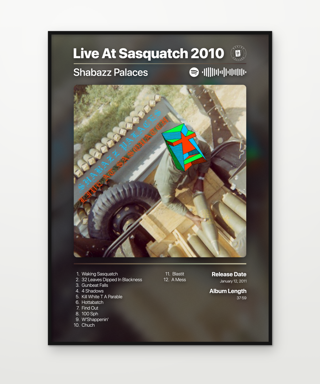 Shabazz Palaces Live At Sasquatch 2010