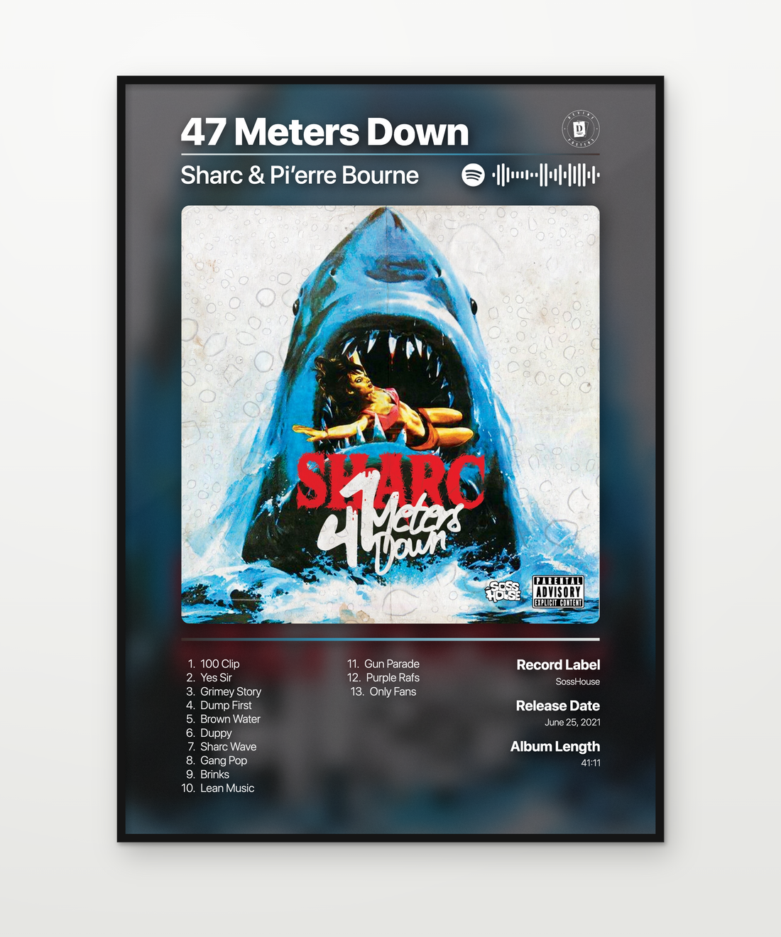 Sharc Pierre Bourne 47 Meters Down