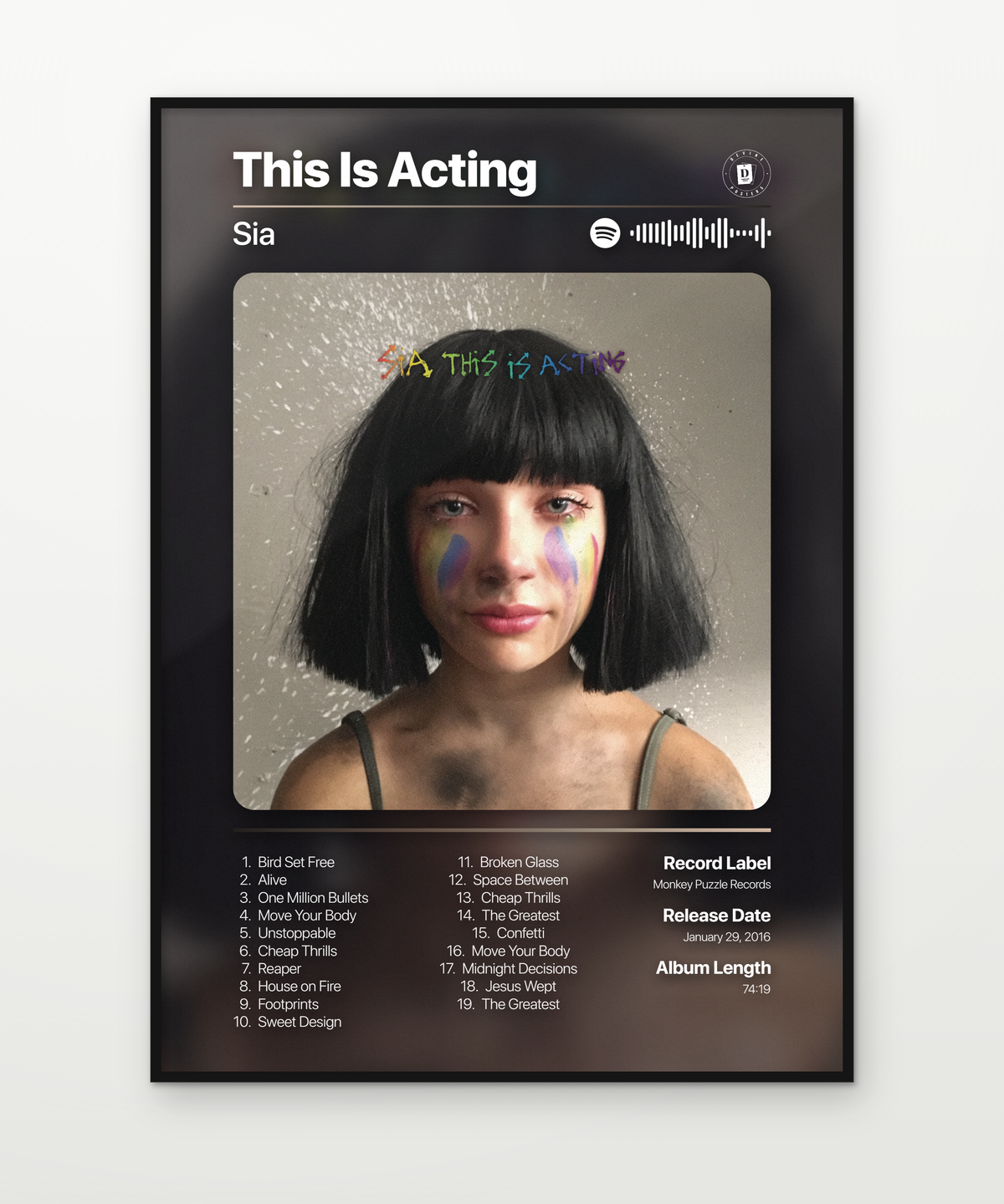 Sia Posters