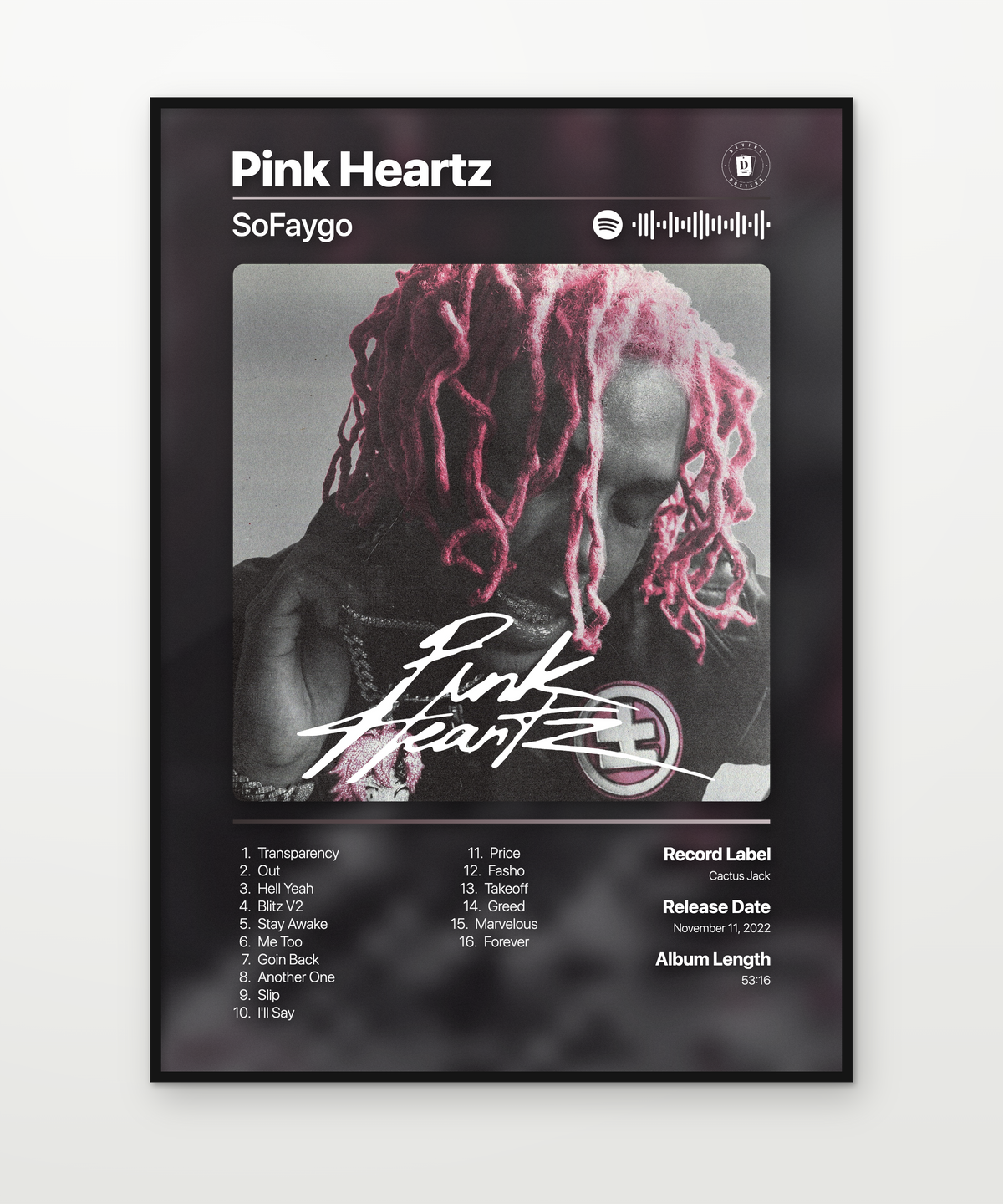SoFaygo Pink Heartz 2022