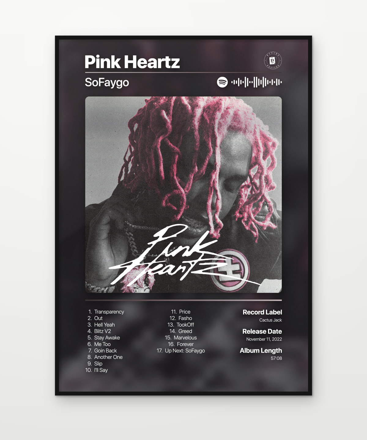SoFaygo Pink Heartz