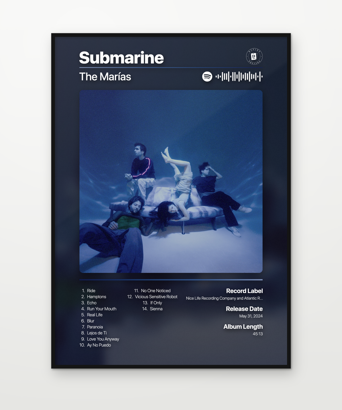 The Marías Submarine