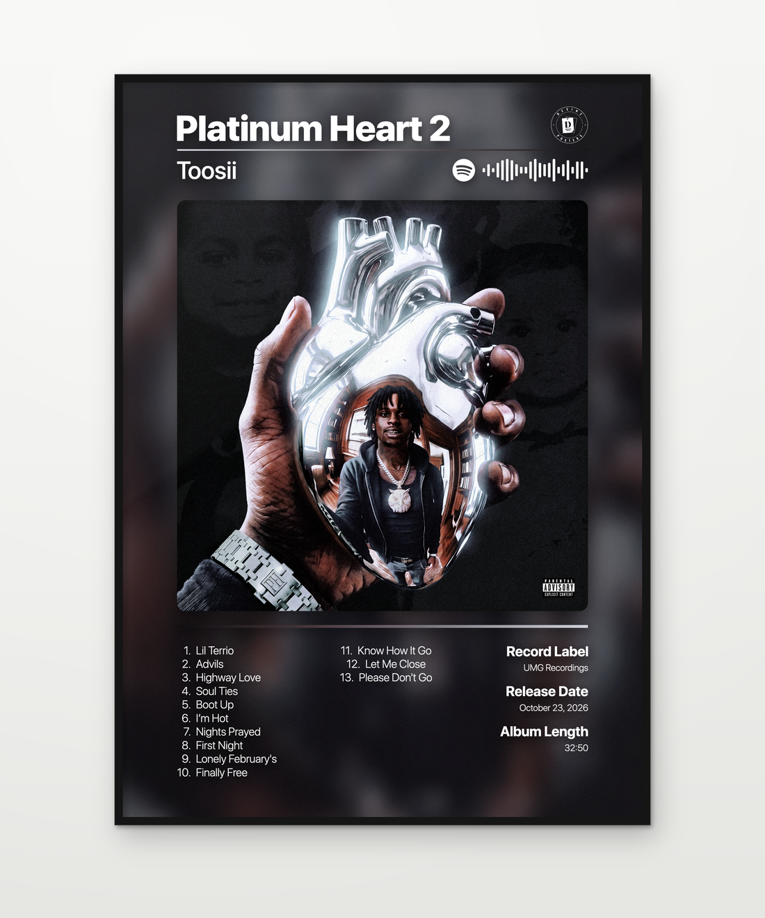 Toosii Platinum Heart 2