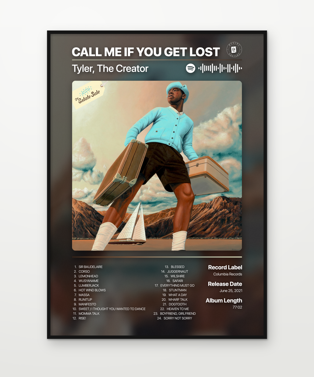 Tyler The Creator CALL ME IF YOU GET LOST 2021