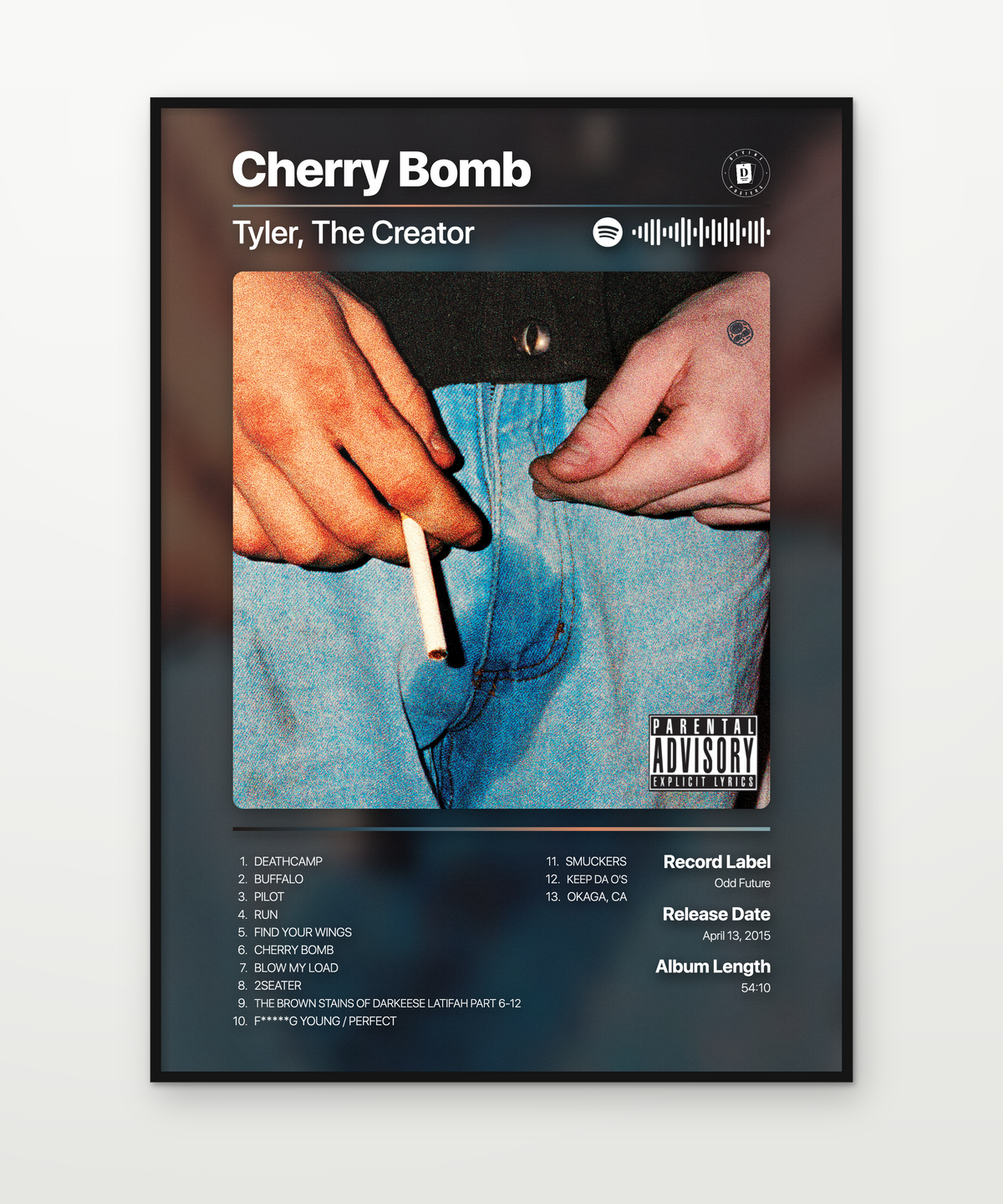 Tyler The Creator Cherry Bomb