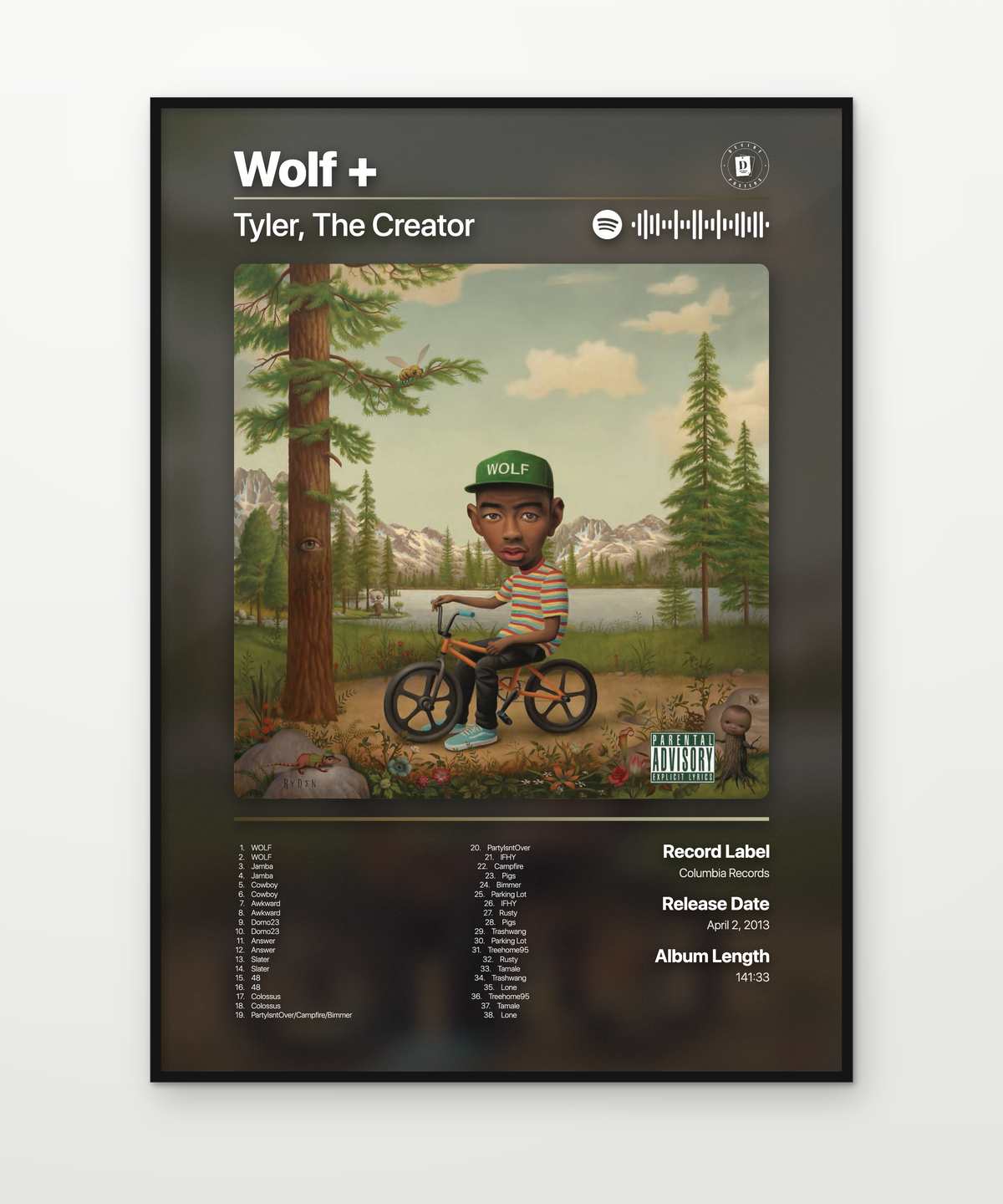 Tyler The Creator Wolf