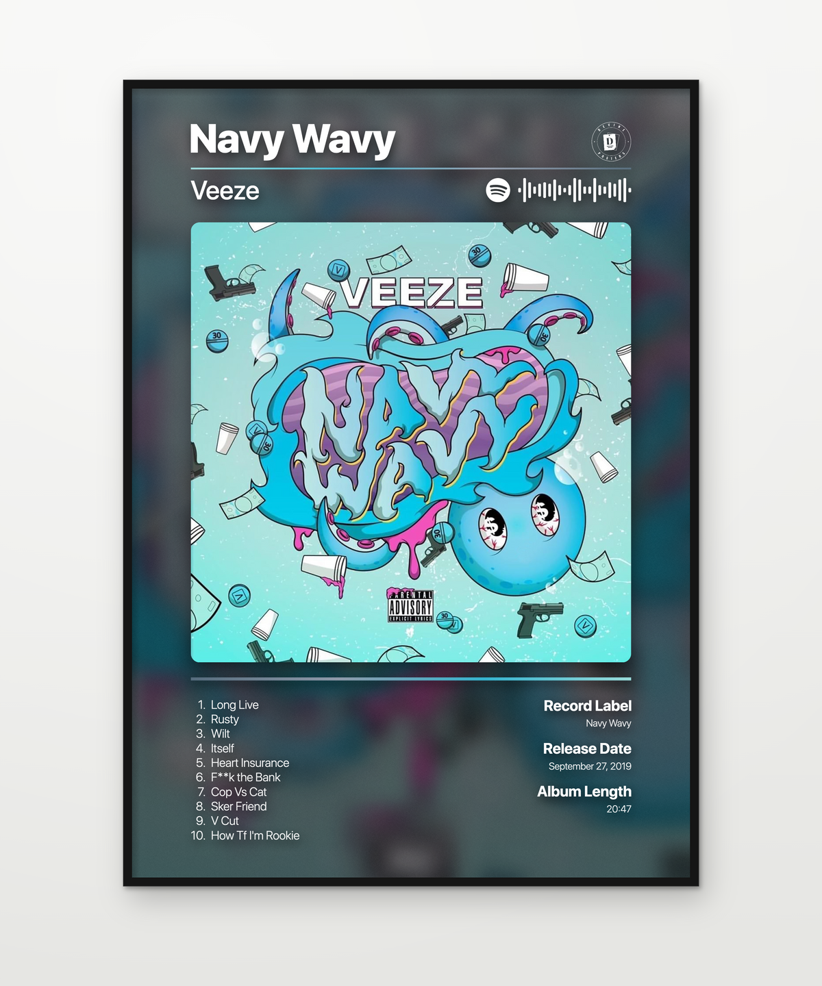 Veeze Navy Wavy