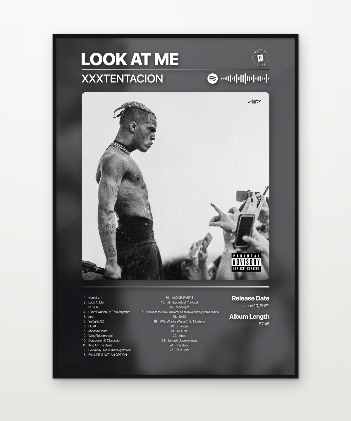 XXXTENTACION LOOK AT ME THE ALBUM