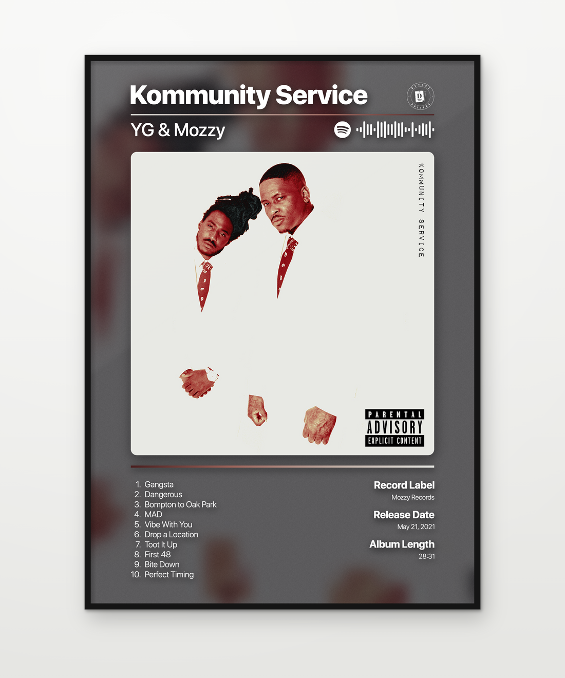 YG Mozzy Kommunity Service
