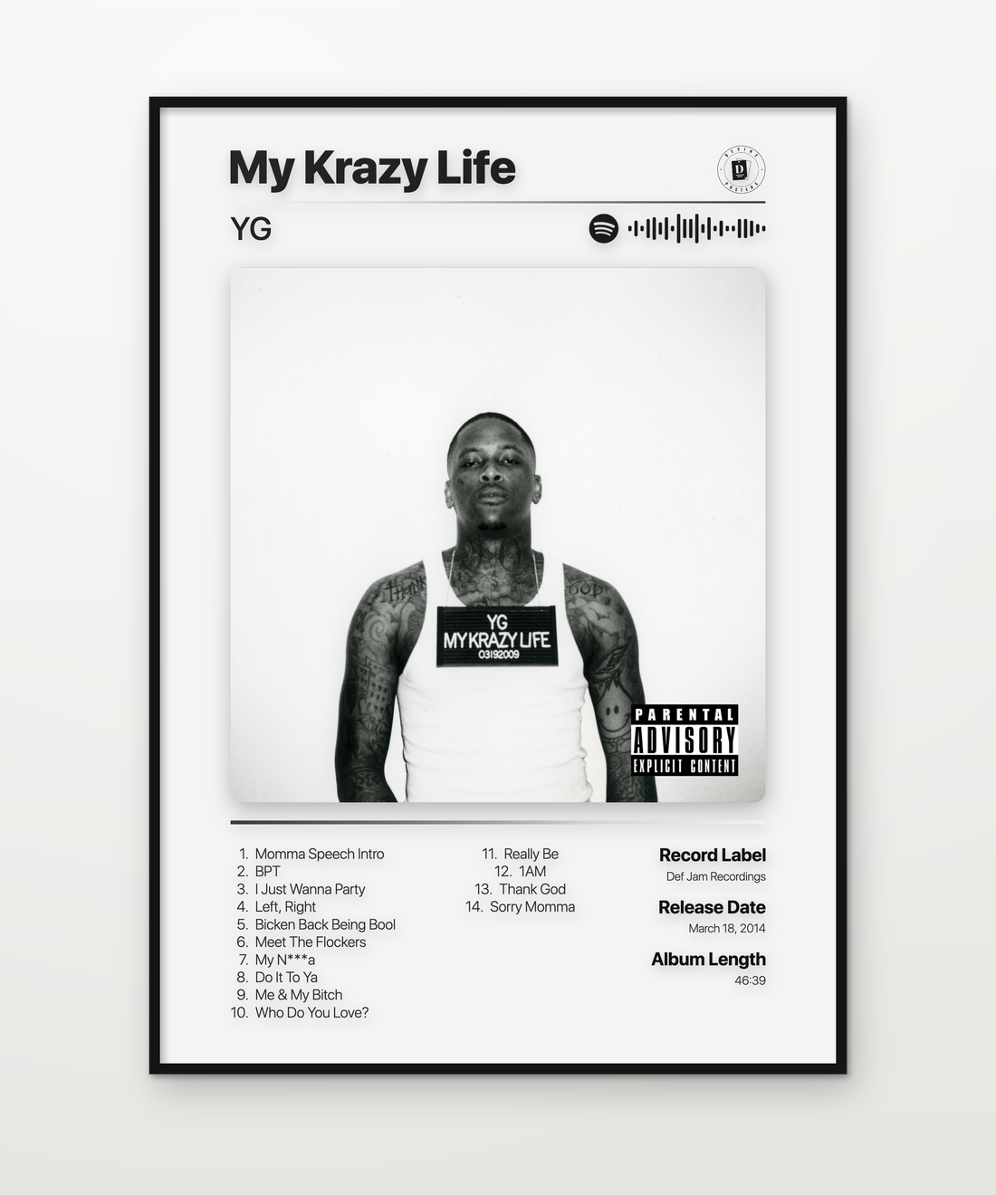 YG My Krazy Life 2014