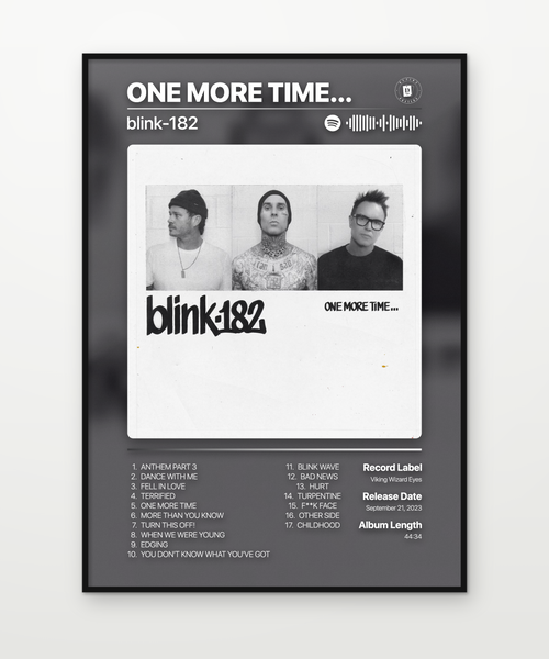 blink-182 ONE MORE TIME