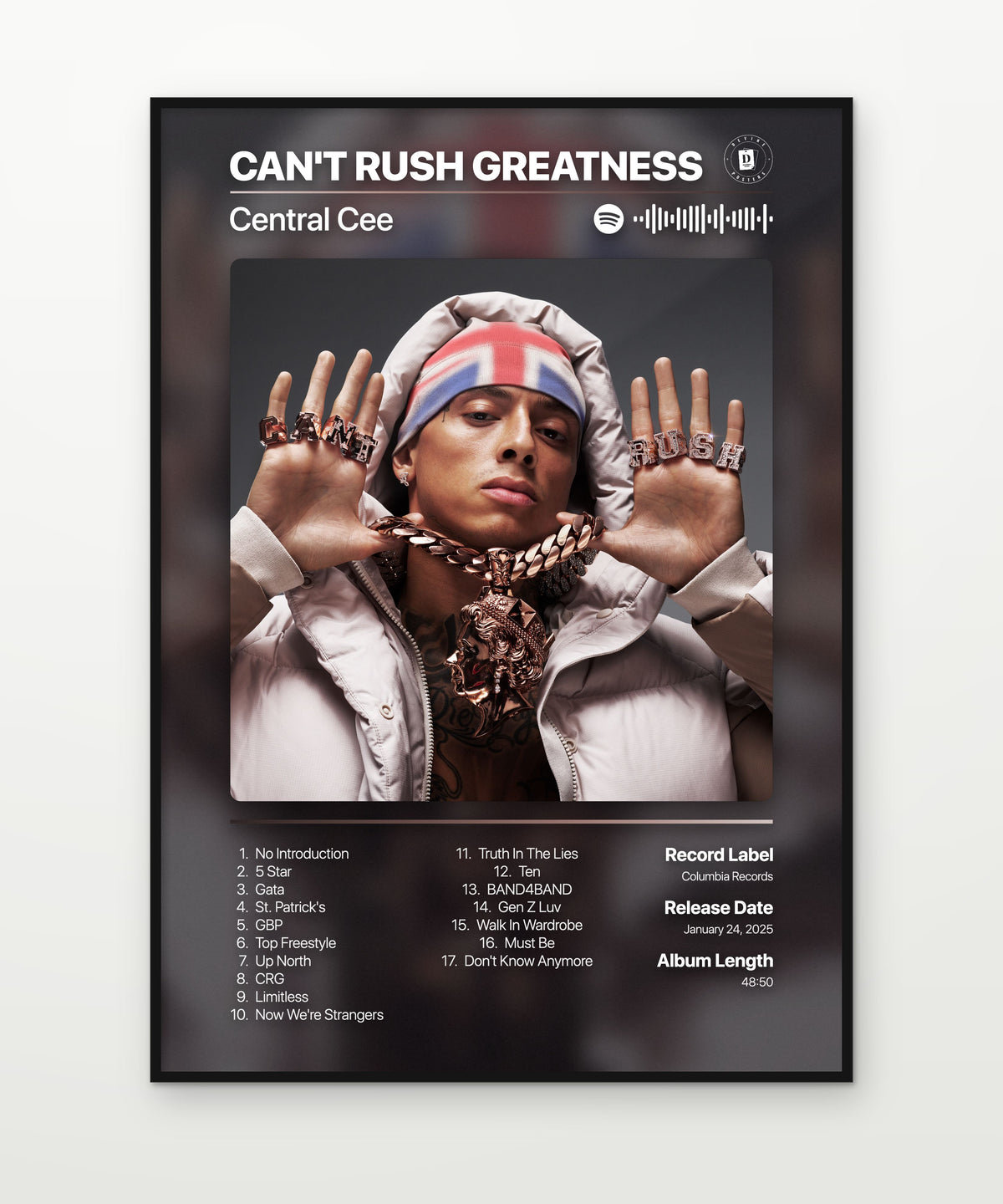 Central Cee Posters