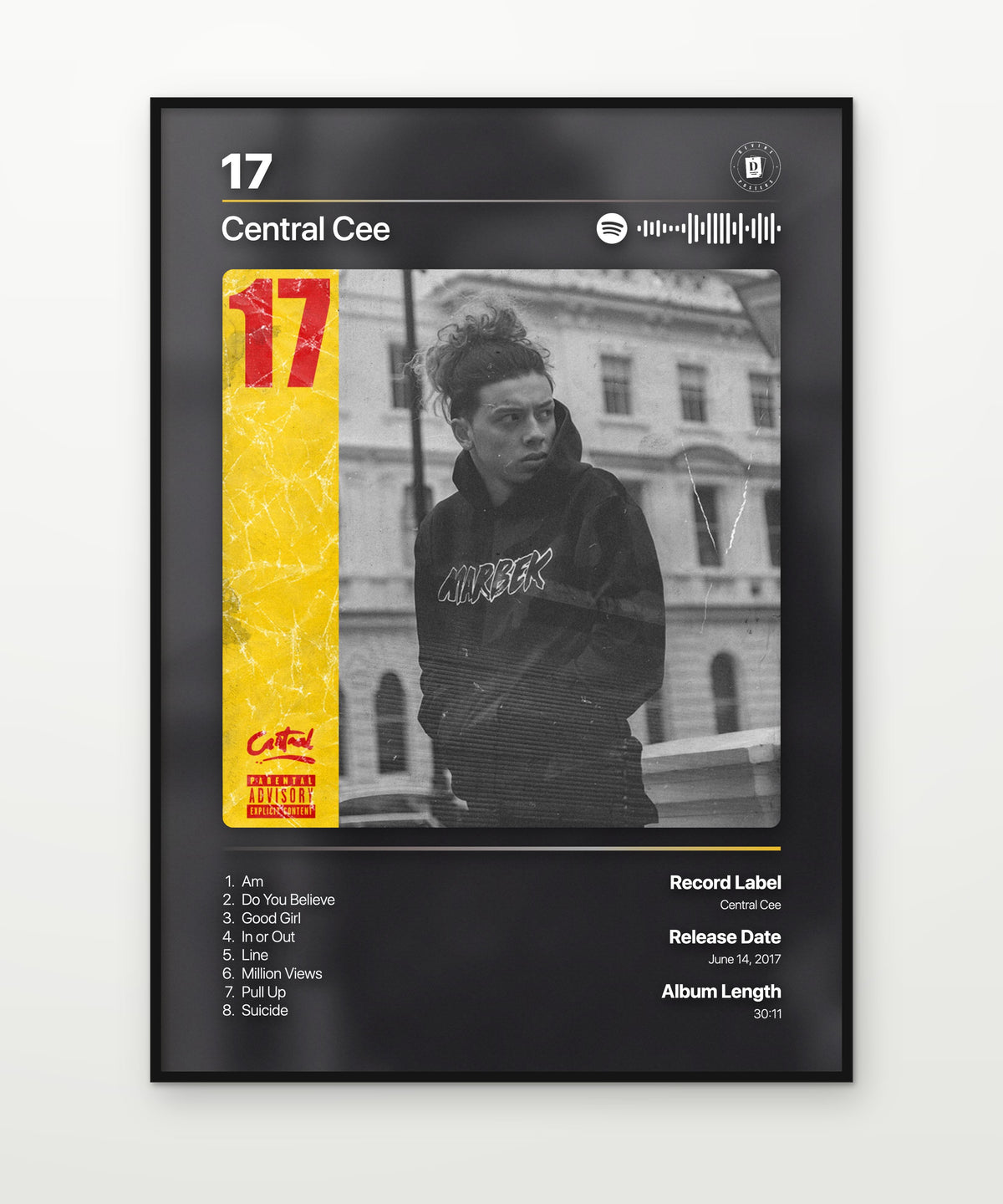 Central Cee Posters