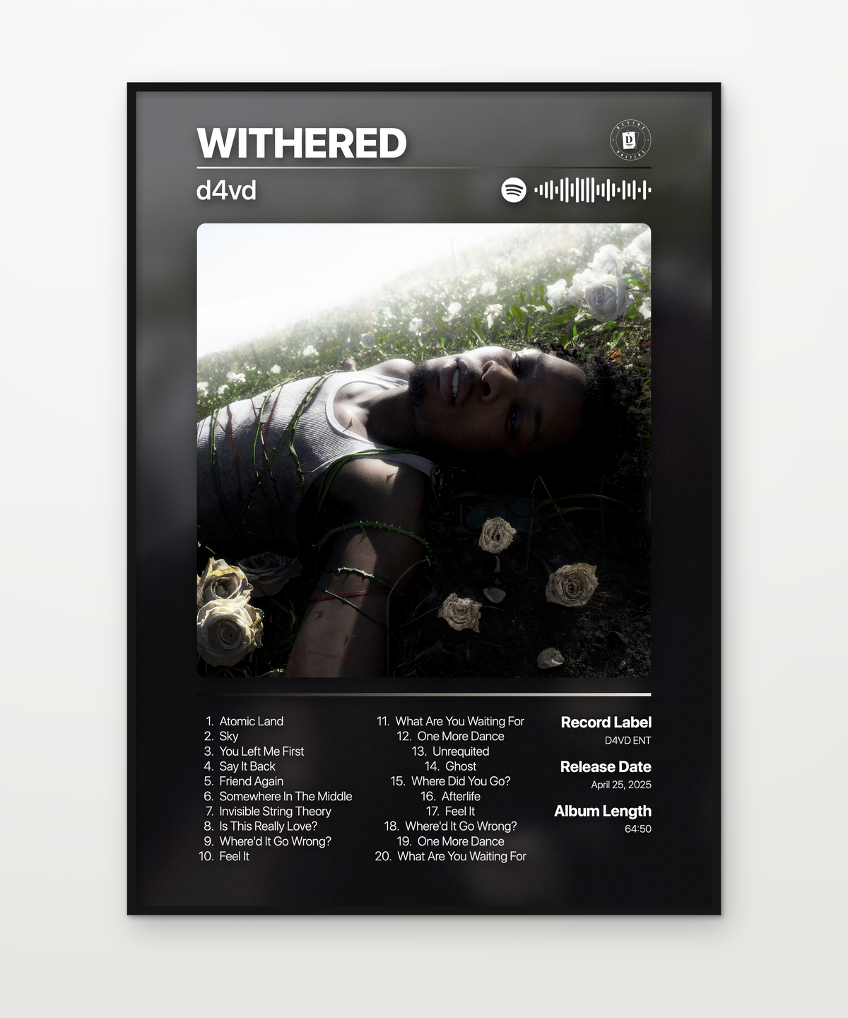 d4vd WITHERED