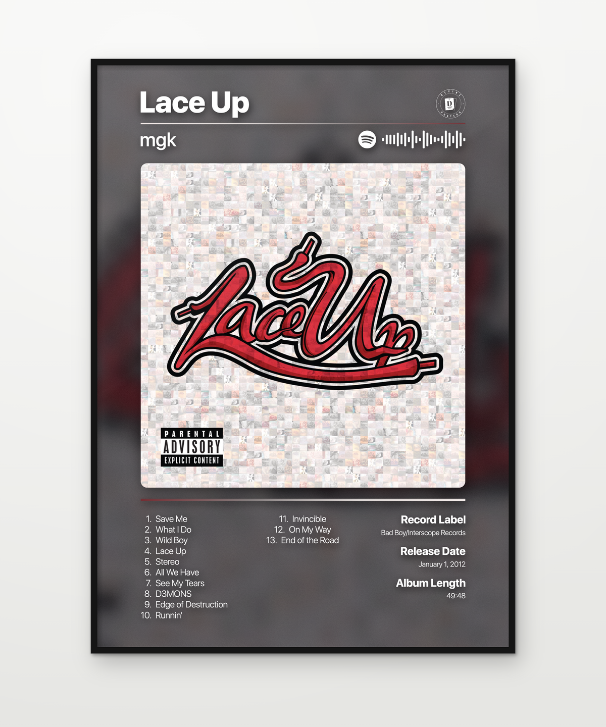 mgk Lace Up 2012