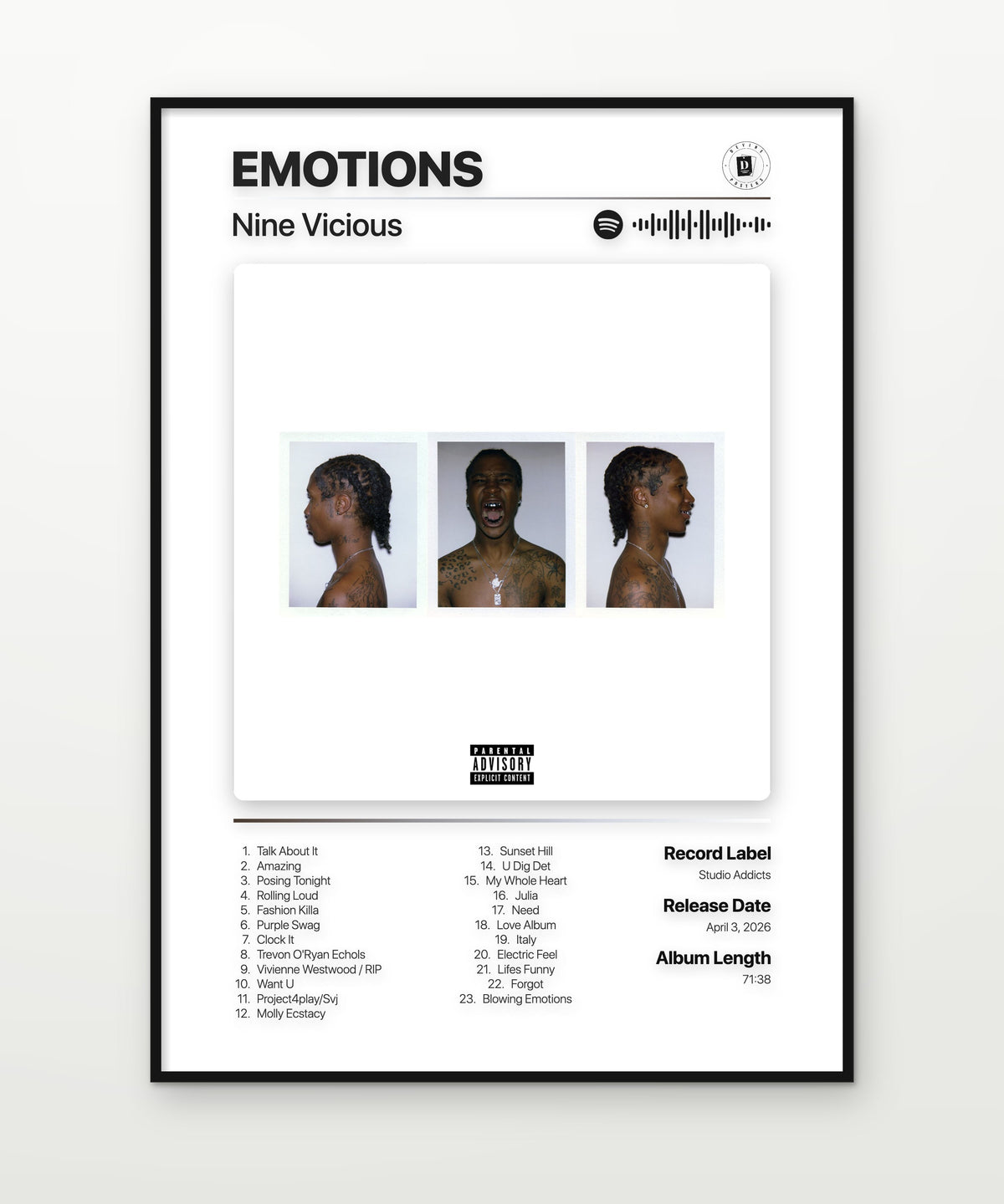 Nine Vicious Posters
