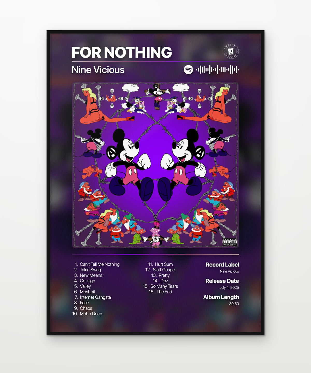 Nine Vicious Posters