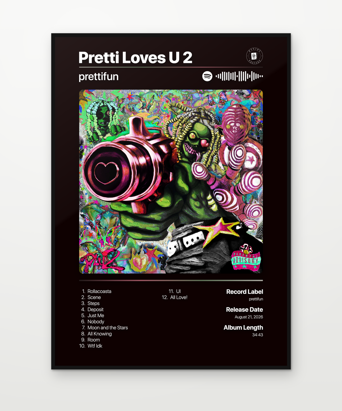prettifun Pretti Loves U 2