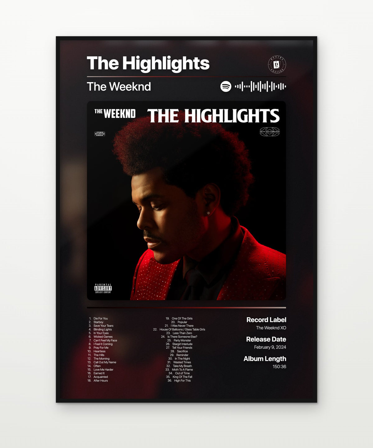 The Weeknd Posters