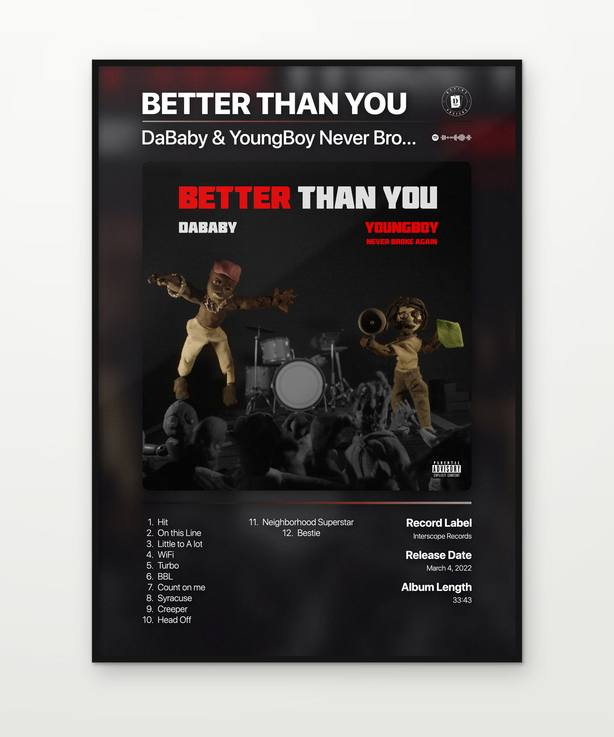 YoungBoyNeverBrokeAgain Posters